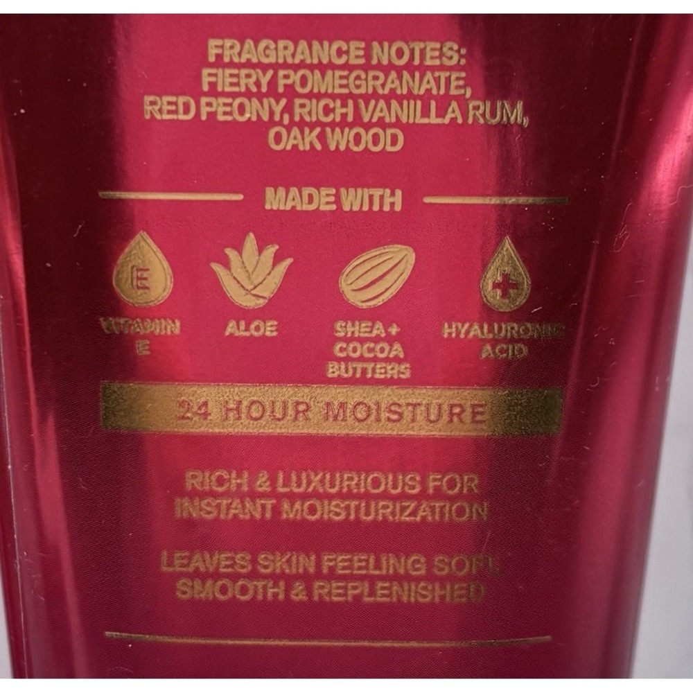 Bath & Body Works Forever Red Body Mist Body Cream & Body Lotion 3 Piece Set New - Picture 6 of 6
